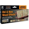 Farby Vallejo sada staré a nové drevo Effects, 8x17 ml