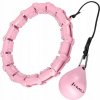 Hula hop s výstupkami HMS 46 cm ružový