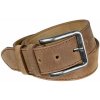 Džínsový opasok brúsený svetlý tan MERCUCIO 3,8 cm 105