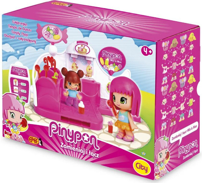 Pinypon City Cukráreň s 2 bábikami 7 cm