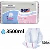 Seni SAN SENI Plus Extra plienky vkladacie anatomické 39x75 cm savosť 3500 ml 30 ks