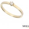 MOZA gold Diamantový prsteň MG1364 Veľkosť: 53, Farba Zlata: žlté Au