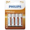 Philips LongLife AA 4ks R6L4B/10