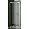 Ronal Top-Line TOE3 Trojdielne posuvné dvere 80x190cm, Ľavé, Matné/Durlux TOE3G08000122