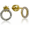 Zlaté náušnice Circle LEA1346.ZO