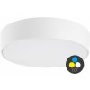 Rabalux Biele stropné LED svietidlo Tartu okrúhle 175mm 18W IP44 CCT 7893