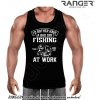 Pánske tielko RANGER® - motív Rybárčenie 01 Biela 3XL
