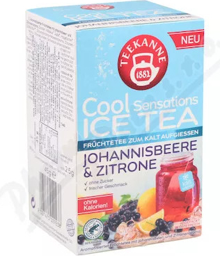 TEEKANNE CoolSensations IceTea ríbezľa citro 18 x 2,5 g