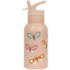 A Little Lovely Company Fľaša na pitie z nehrdzavejúcej ocele: Motýle