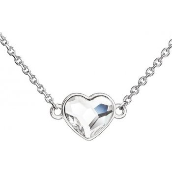 Swarovski elements Strieborná náhrdelník srdce 32061.1 krystal od 34,7 € -  Heureka.sk