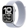 Apple Watch Series 10 GPS+ Cellular 46mm Strieborná Aluminium Case with Modrá Cloud Sport
