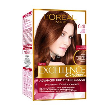 L'Oréal Excellence Creme Triple Protection 6,41 Natural Hazelnut Brown 48 ml