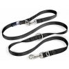 CURLI Nastaviteľné vodítko pre psov Nylon Black M 200x1,5 cm