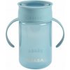 Beaba Hrnček trénovací 360° Blue 340 ml 12m+