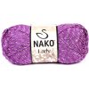 Priadza NAKO LADY 50g/150m flitre lesklá 1048GK
