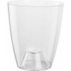 Plastkon Ornella dekoračný kvetináč číra 11 cm