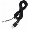 KÁBEL USB LINKA PRE SÚPEROVU MYŠ 300 2 M ČIERNY