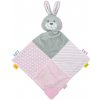 Zaspávačik Králik Baby Mix rúžový