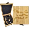 Sablio Darčeková sada na víno Môžem za to, že som princezná: 147×168×49 mm
