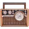 RETRO RÁDIO USB BLUETOOTH KARTY SD FM AUX REPRODUKTOR