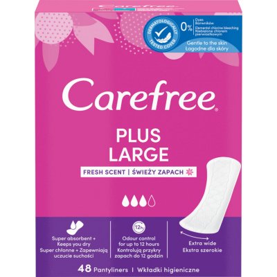 Carefree Plus Large Slipové Vložky 48 ks