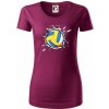 Volejbal lopta v triku - Dámske tričko z organickej bavlny Origin (GOTS) - XS ( Fuchsiová )
