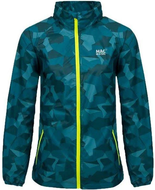 Mac in a Sac Mias Edition jacket teal camo