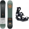 Gravity Cosa 24/25 pánský snowboard + Raven RAGE Fastec FT360 black vázání - 158 cm wide + L (EU 41-44) - černé