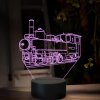Beling 3D lampa, Parný rušeň U37.0, 16 farebná, SXR78