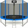 Aga SPORT PRO Trampolína 305 cm Modrá + ochranná sieť + rebrík