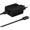 Samsung cestovní nabíječka EP-T4511XBE, Fast Charging 45W, USB-C + datový kabel USB-C, černá