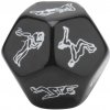 Kocka s polohami Kamasutra Dice Black 12 stranná