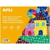 Blok z glazovaného papiera, APLI, 32x24cm, 10 listov