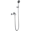 Imex BELGICA nástenná vaňová batéria + sprchový set chróm BDZ044-4