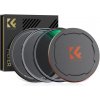 K&F 58mm 2 in 1 Filter Kit MCUV+CPL Filters with Metal Caps K&F Concept