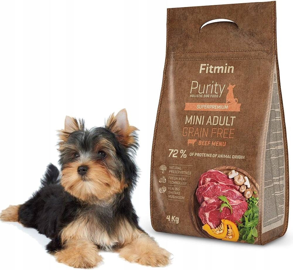 Fitmin Purity GF Adult Mini Beef 4 kg