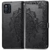 VSETKONAMOBIL 36986 ART Peňaženkový kryt Oppo Find X3 Pro 5G ORNAMENT čierny