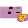 Kodak M35 fialový + farebný kinofilm Kodak 200/36