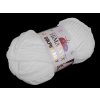 Pletacia ženilková priadza Dolphin Baby 100 g - (80301) biela