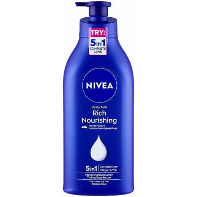 Nivea Body Milk výživné telové mlieko 625 ml