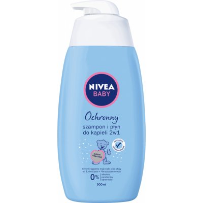 Nivea Baby šampón a pena do kúpeľa 2v1 (500 ml)