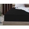 Textilomanie Jersey plachta s lycrou čierna 90 x 200 cm