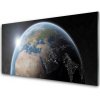 Skleneny obraz Planéta zem vesmír 100x50 cm