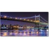 Foto obraz akrylový Most New York 100x50 cm
