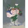 ZUTY Maľovanie podľa čísel - KVETY V KRIŠTÁLOVEJ VÁZE (ÉDOUARD MANET) Rámovanie: vypnuté plátno na rám, Rozmer: 80x100 cm