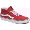 Topánky Vans SK8-Mid deboss checkerboard pompeian red/true white 44