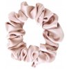 MURU Úzka Hodvábna Scrunchie Gumička - Ružová