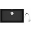 Súprava granitový drez Franke Maris 125.0687.261, kuchynská batéria Franke Lina 115.0693.229