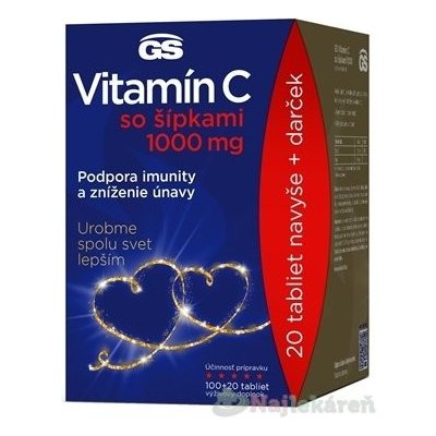 GS Vitamín C 1000 so šípkami darček 2022