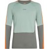 Icebreaker Mens Merino 200 Sonebula LS Crewe Galaxy/Moss/Blaze 0A56QH02M pánské merino triko